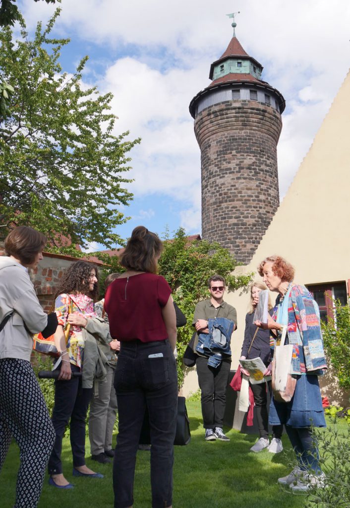 Im Meriangarten der Burg, Nürnberg